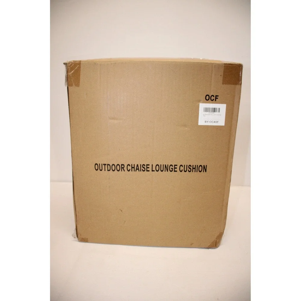 OCF Outdoor Chaise Lounge Cushion Beige BYOC40F New